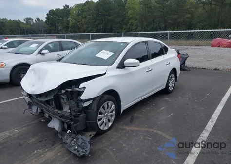 2016 Nissan Sentra S z USA, uszkodzony, nr VIN 3N1AB7AP2GY328588
